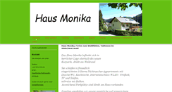 Desktop Screenshot of hausmonika-todtmoos.de